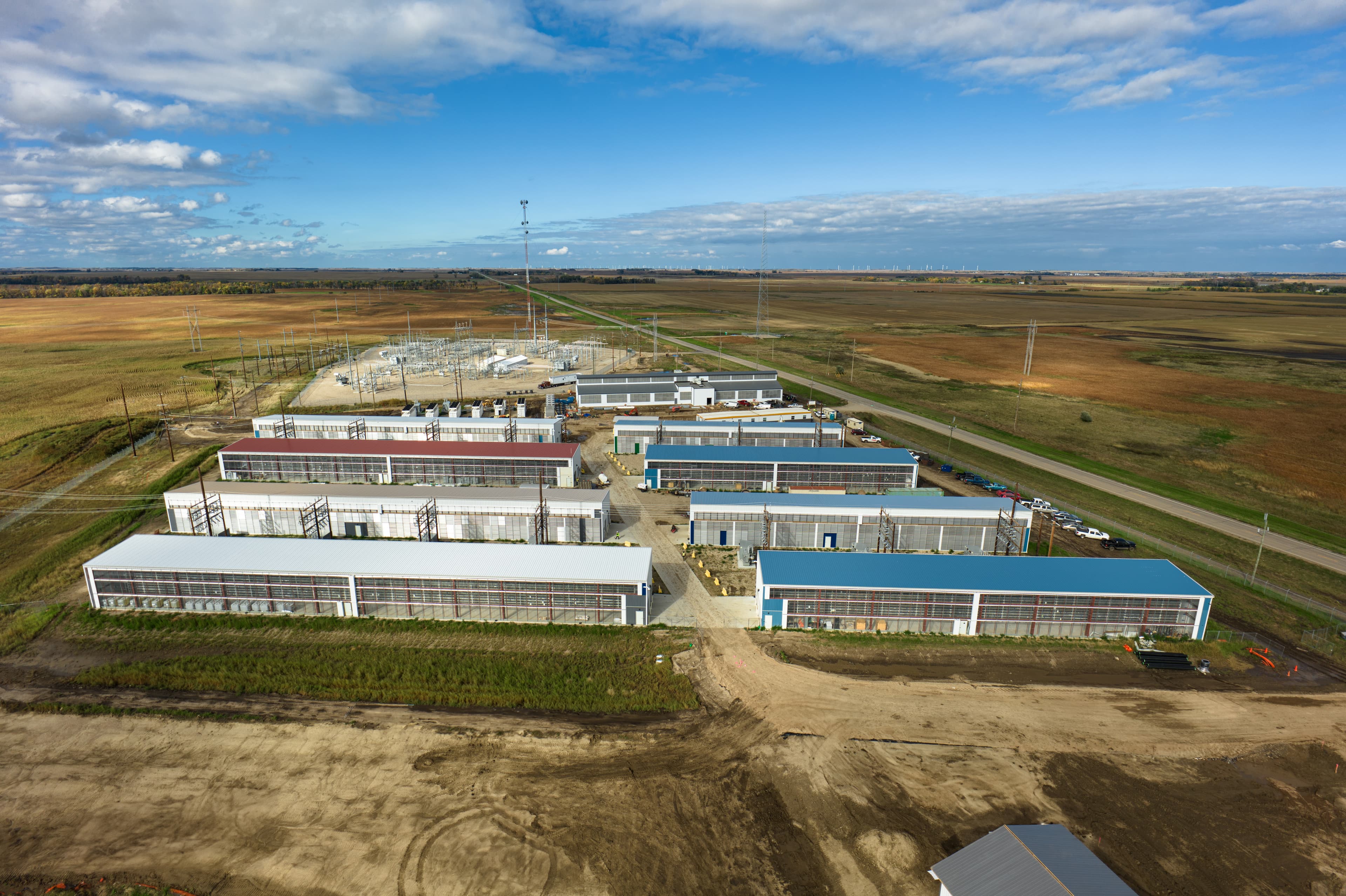 Crystal Peaks Data Centers campus aerial view